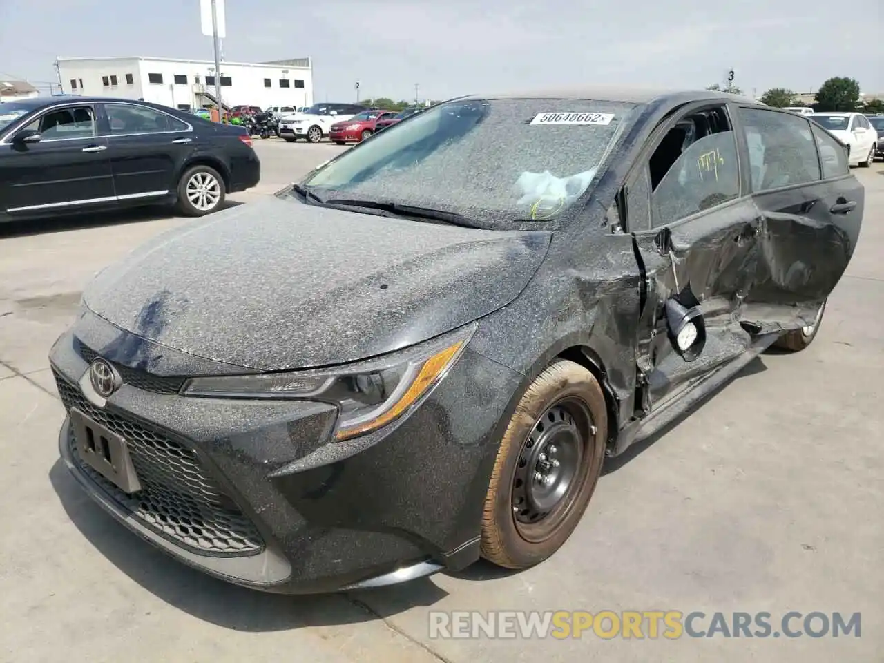 2 Photograph of a damaged car 5YFEPMAEXNP321267 TOYOTA COROLLA 2022