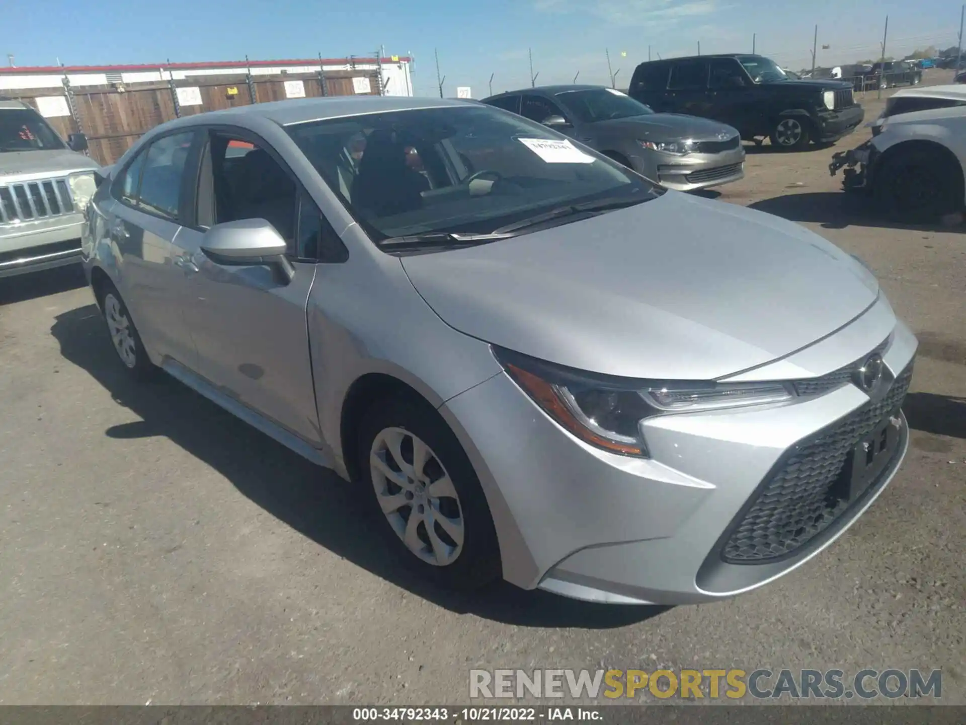 1 Photograph of a damaged car 5YFEPMAEXNP330003 TOYOTA COROLLA 2022