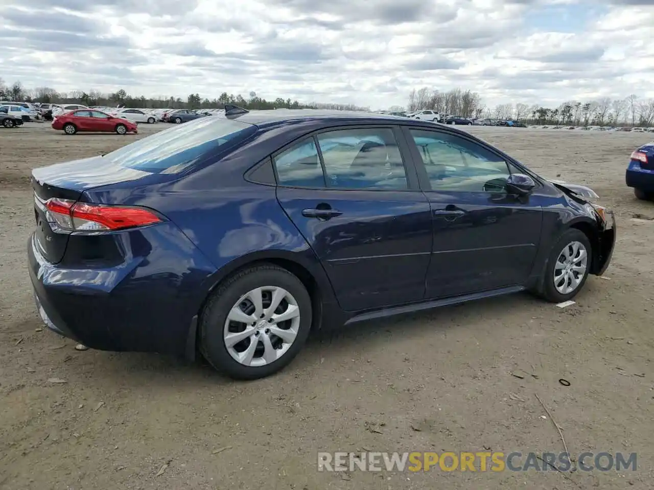 3 Photograph of a damaged car 5YFEPMAEXNP350882 TOYOTA COROLLA 2022