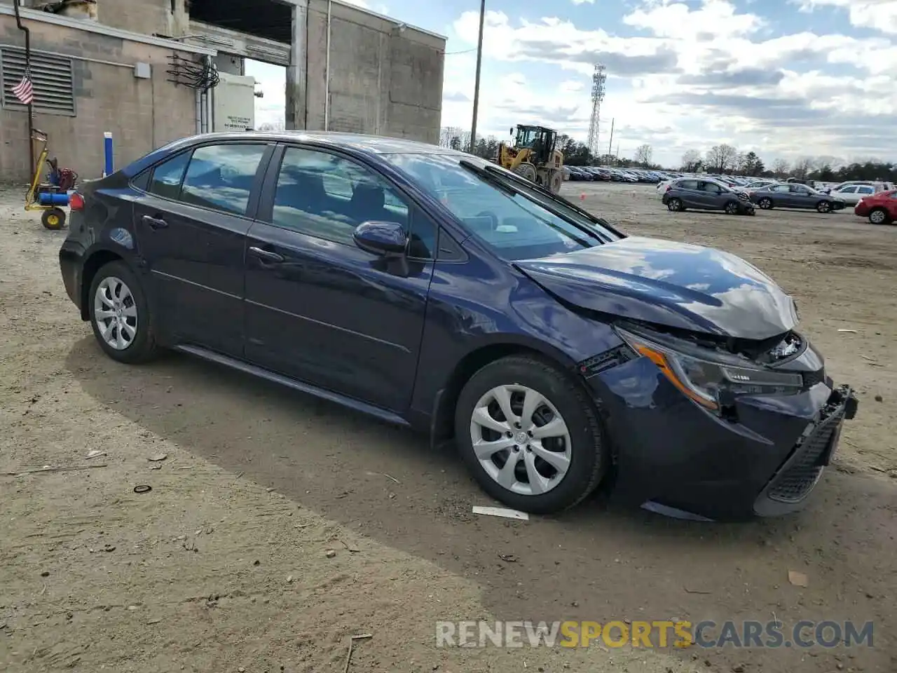 4 Photograph of a damaged car 5YFEPMAEXNP350882 TOYOTA COROLLA 2022