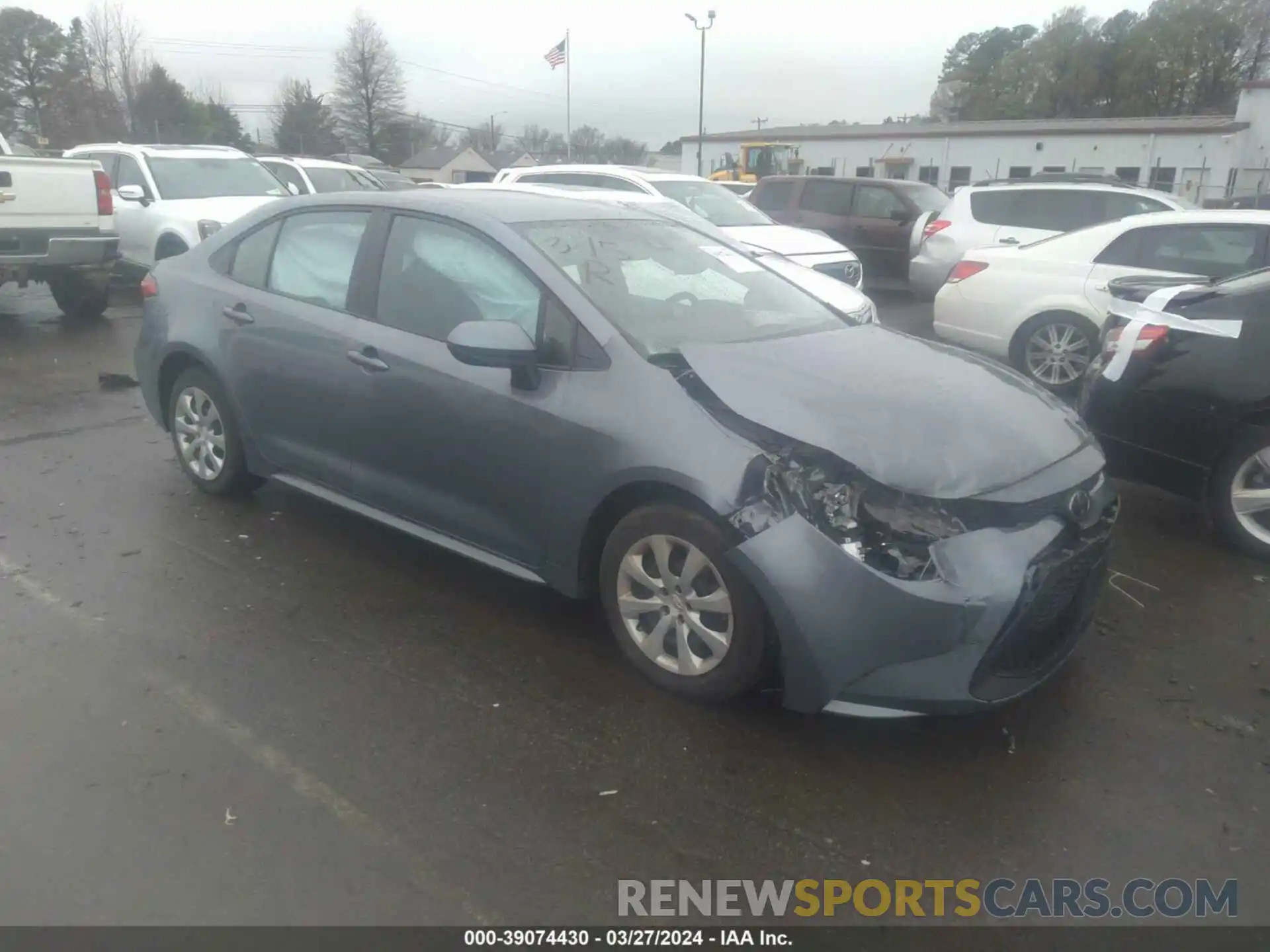 1 Photograph of a damaged car 5YFEPMAEXNP359551 TOYOTA COROLLA 2022