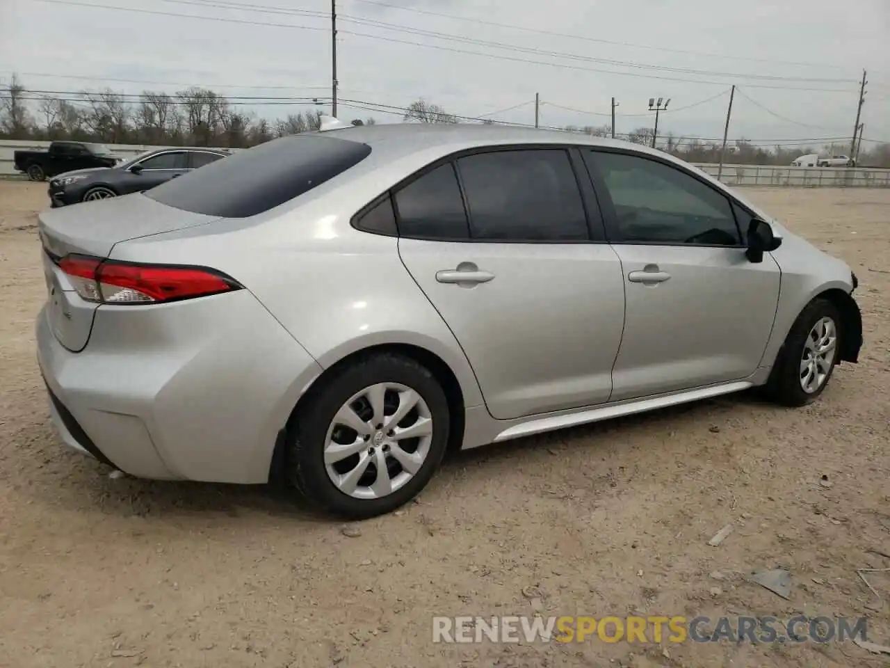 3 Photograph of a damaged car 5YFEPMAEXNP375040 TOYOTA COROLLA 2022