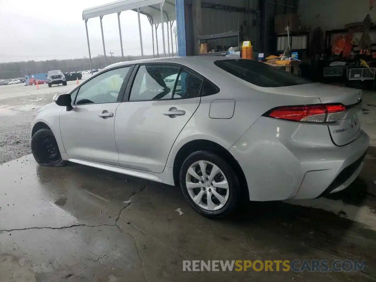 2 Photograph of a damaged car 5YFEPMAEXNP389603 TOYOTA COROLLA 2022