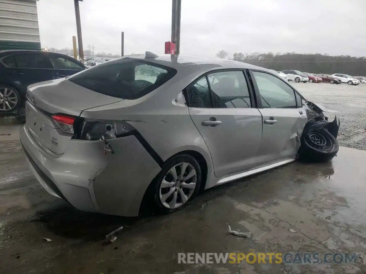 3 Photograph of a damaged car 5YFEPMAEXNP389603 TOYOTA COROLLA 2022