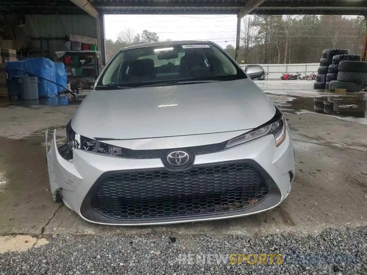 5 Photograph of a damaged car 5YFEPMAEXNP389603 TOYOTA COROLLA 2022