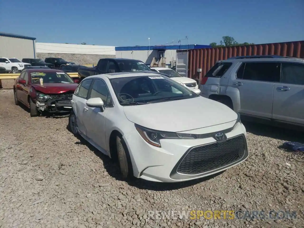 1 Photograph of a damaged car 5YFFPMAE2NP271906 TOYOTA COROLLA 2022