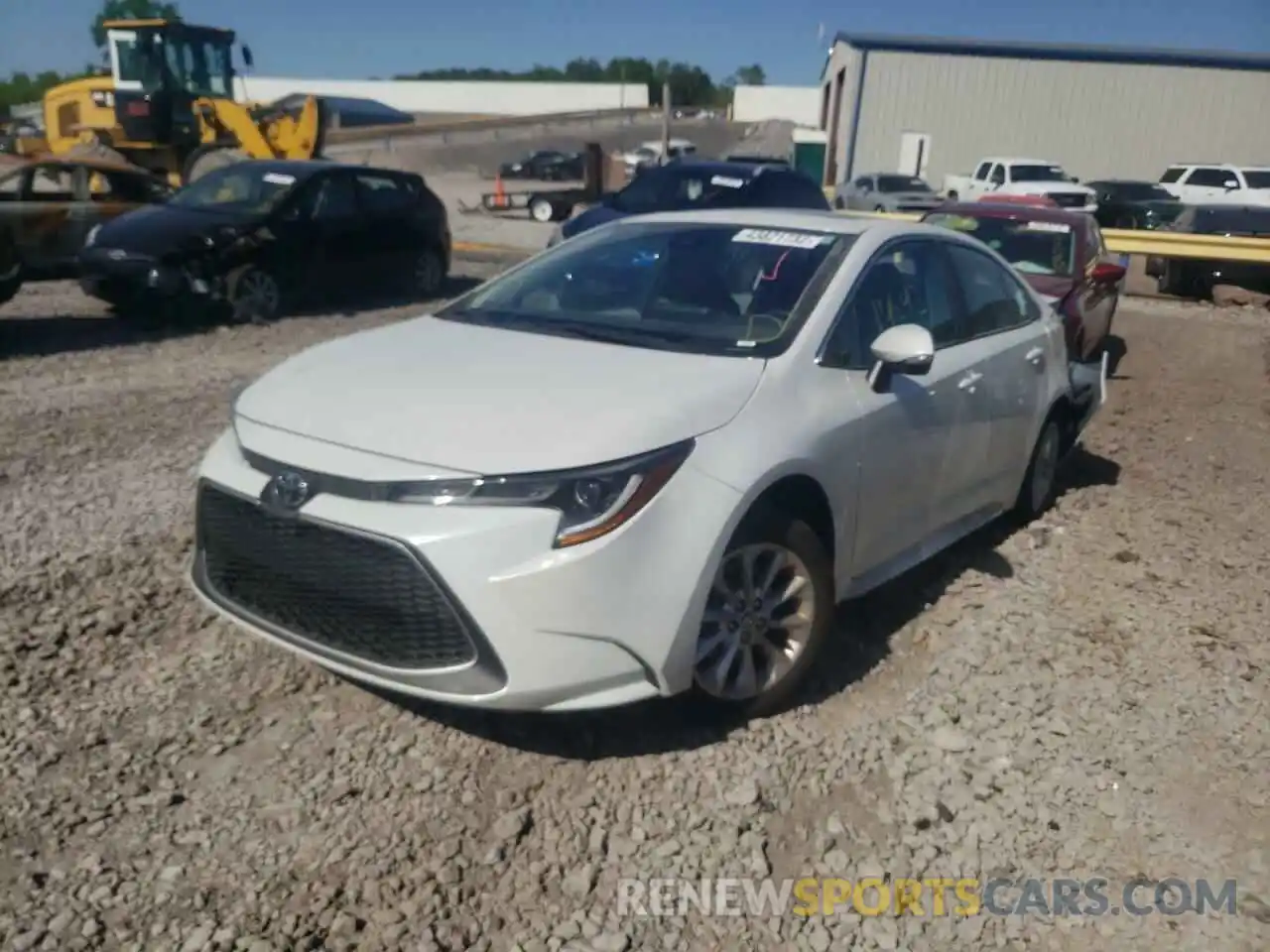 2 Photograph of a damaged car 5YFFPMAE2NP271906 TOYOTA COROLLA 2022