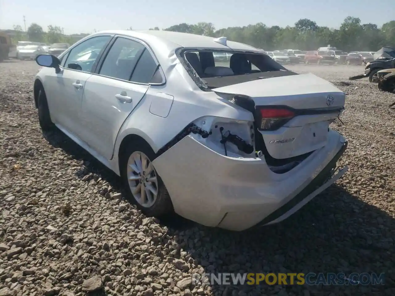 3 Photograph of a damaged car 5YFFPMAE2NP271906 TOYOTA COROLLA 2022