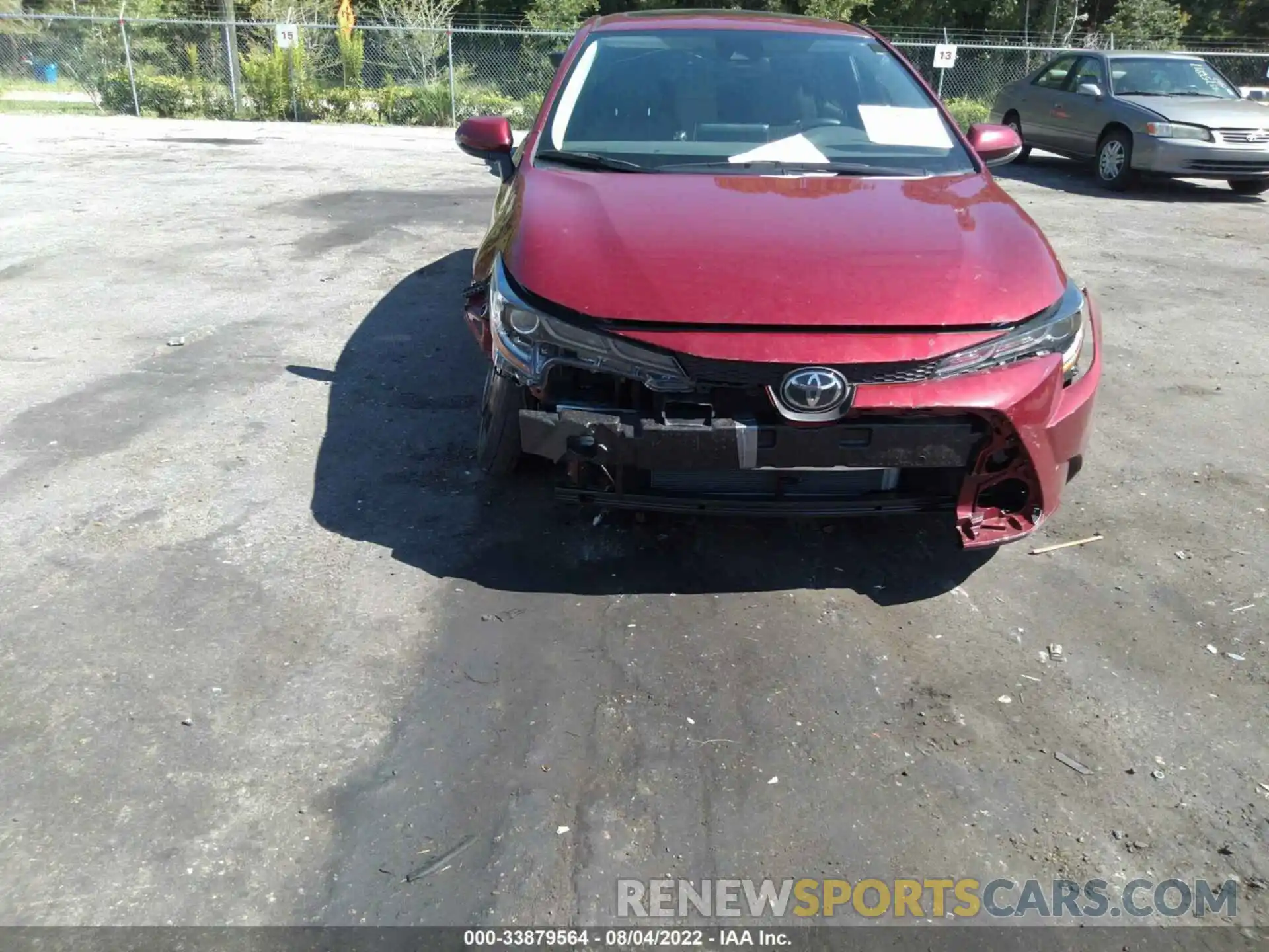 6 Photograph of a damaged car 5YFFPMAE6NP298347 TOYOTA COROLLA 2022