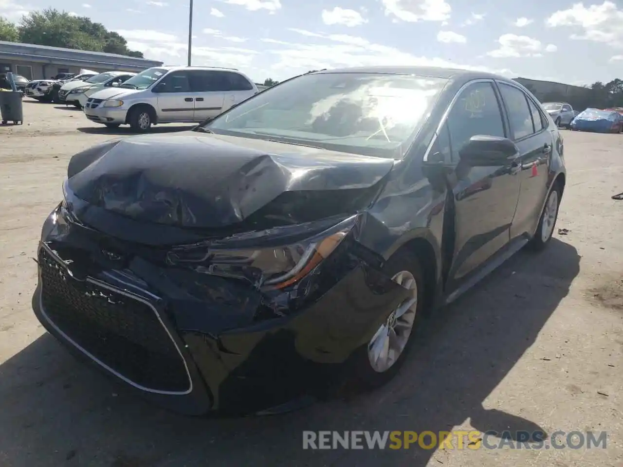 2 Photograph of a damaged car 5YFFPMAE8NP302799 TOYOTA COROLLA 2022