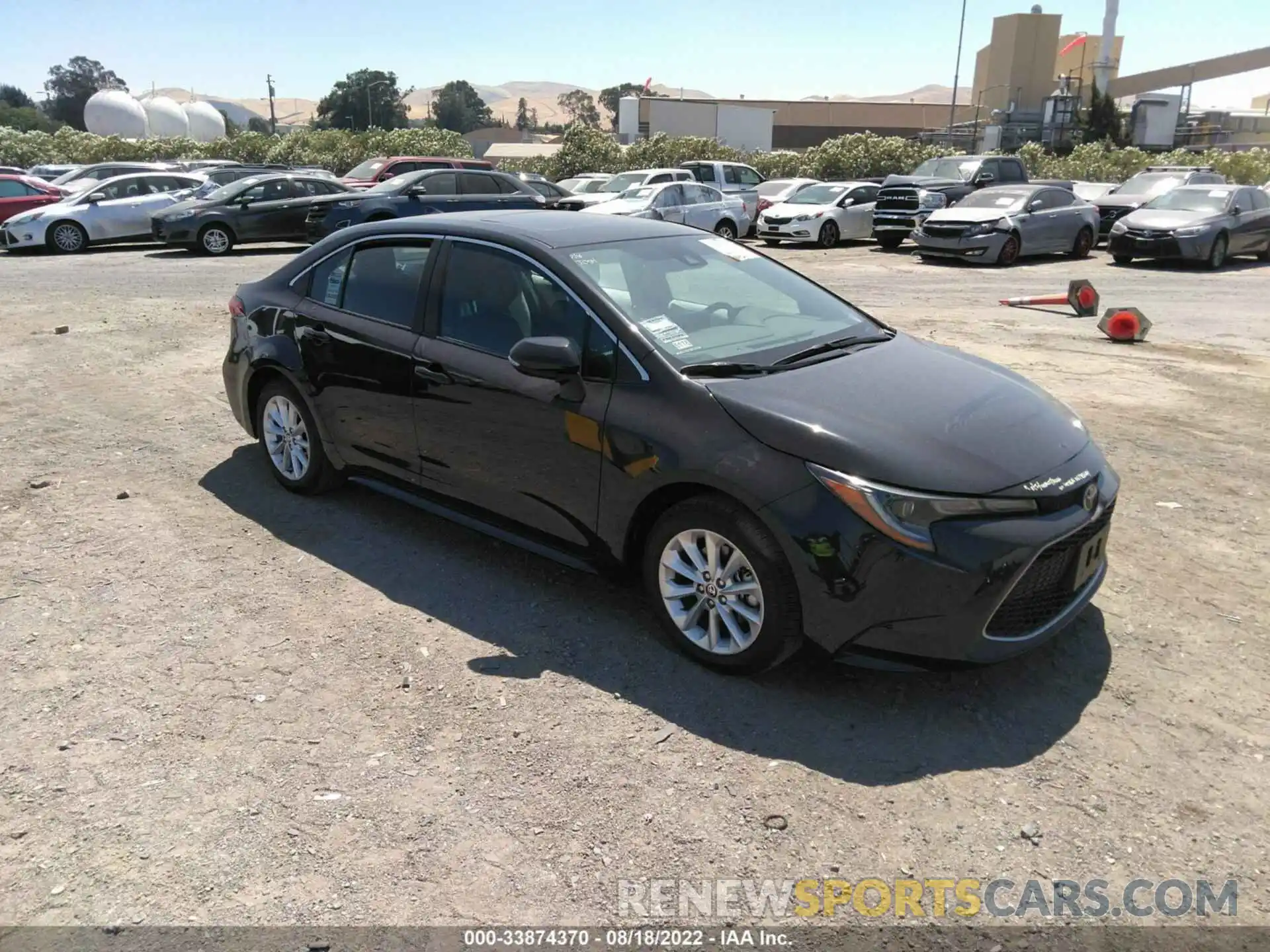 1 Photograph of a damaged car 5YFFPMAE9NP304920 TOYOTA COROLLA 2022