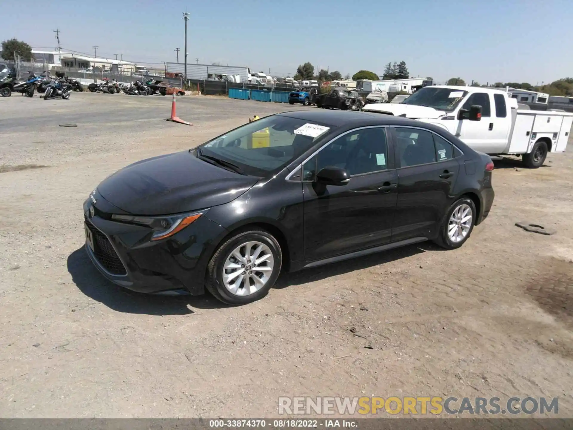 2 Photograph of a damaged car 5YFFPMAE9NP304920 TOYOTA COROLLA 2022