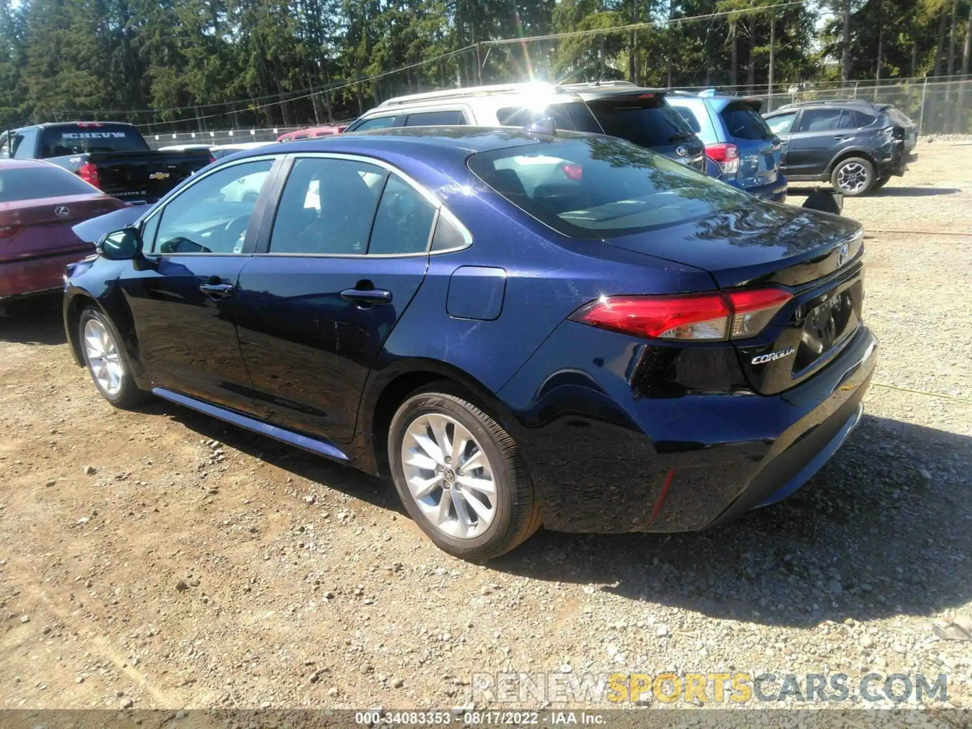 3 Photograph of a damaged car 5YFFPMAE9NP311267 TOYOTA COROLLA 2022