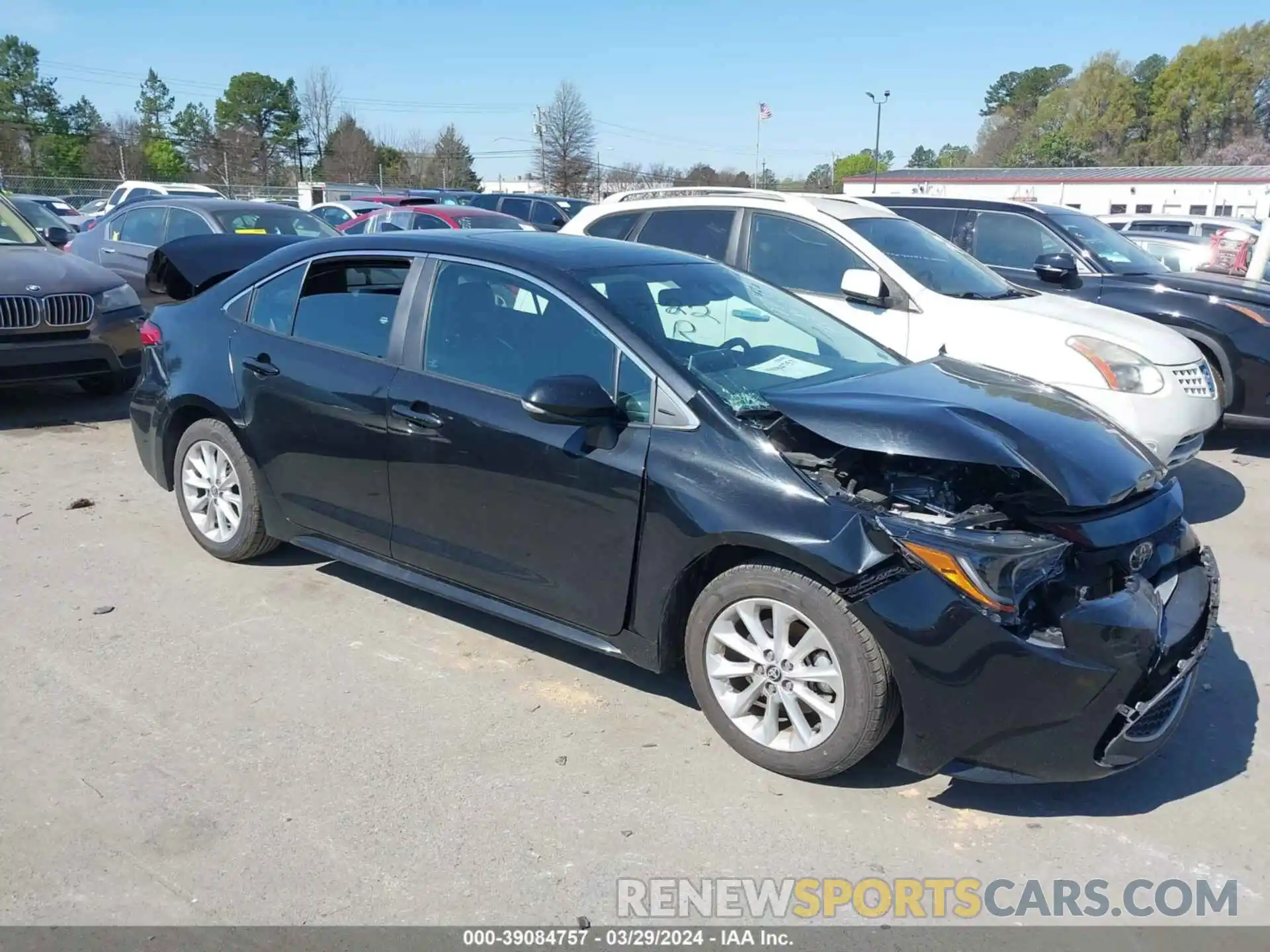 1 Photograph of a damaged car 5YFFPMAEXNP357013 TOYOTA COROLLA 2022