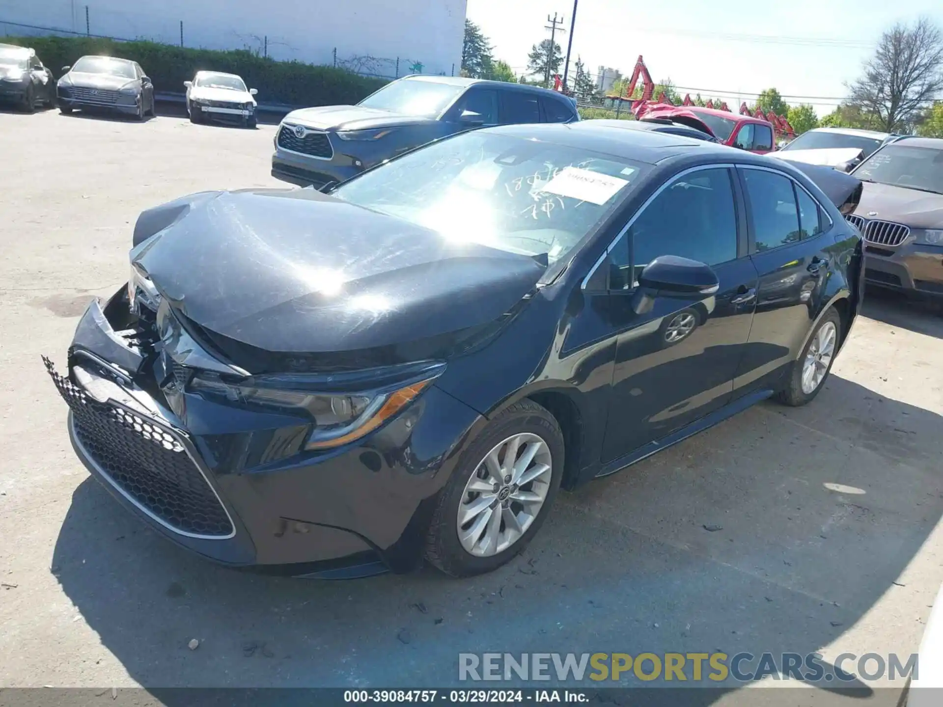 14 Photograph of a damaged car 5YFFPMAEXNP357013 TOYOTA COROLLA 2022