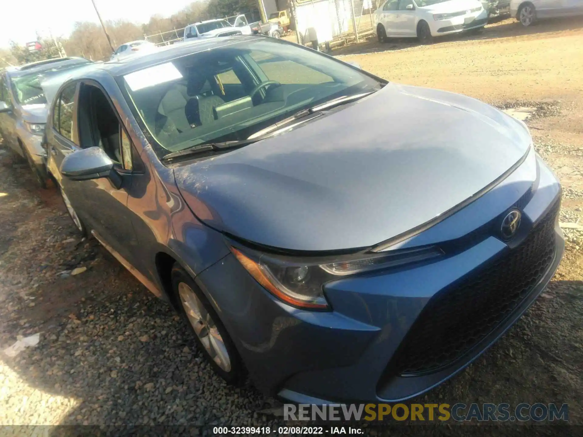 1 Photograph of a damaged car 5YFHPMAE1NP293517 TOYOTA COROLLA 2022