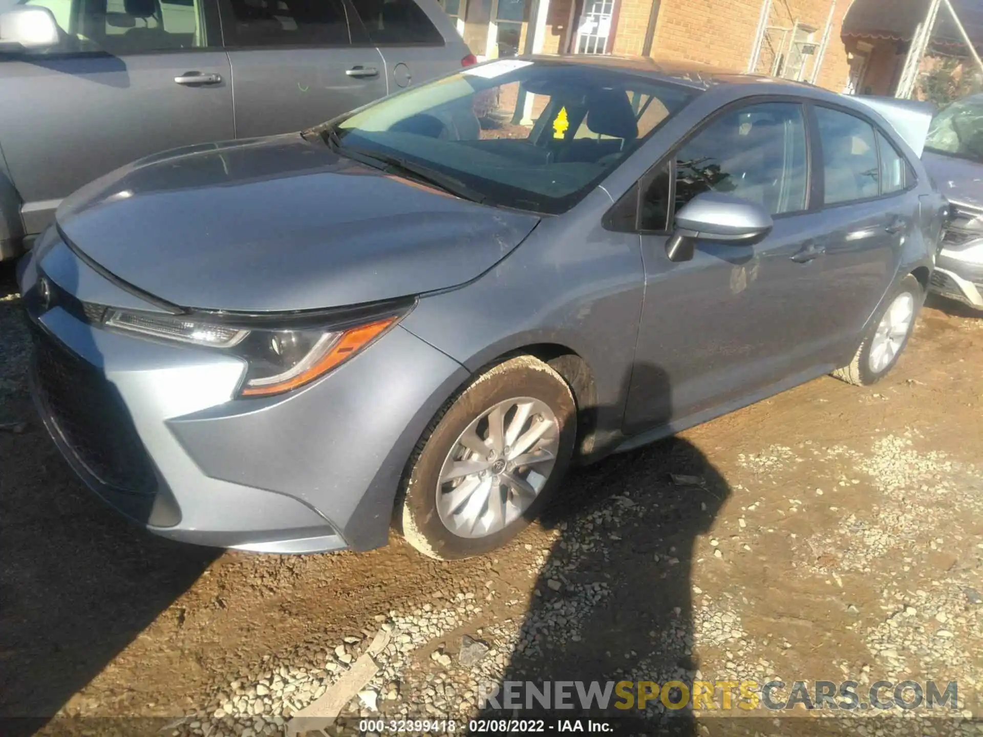 2 Photograph of a damaged car 5YFHPMAE1NP293517 TOYOTA COROLLA 2022