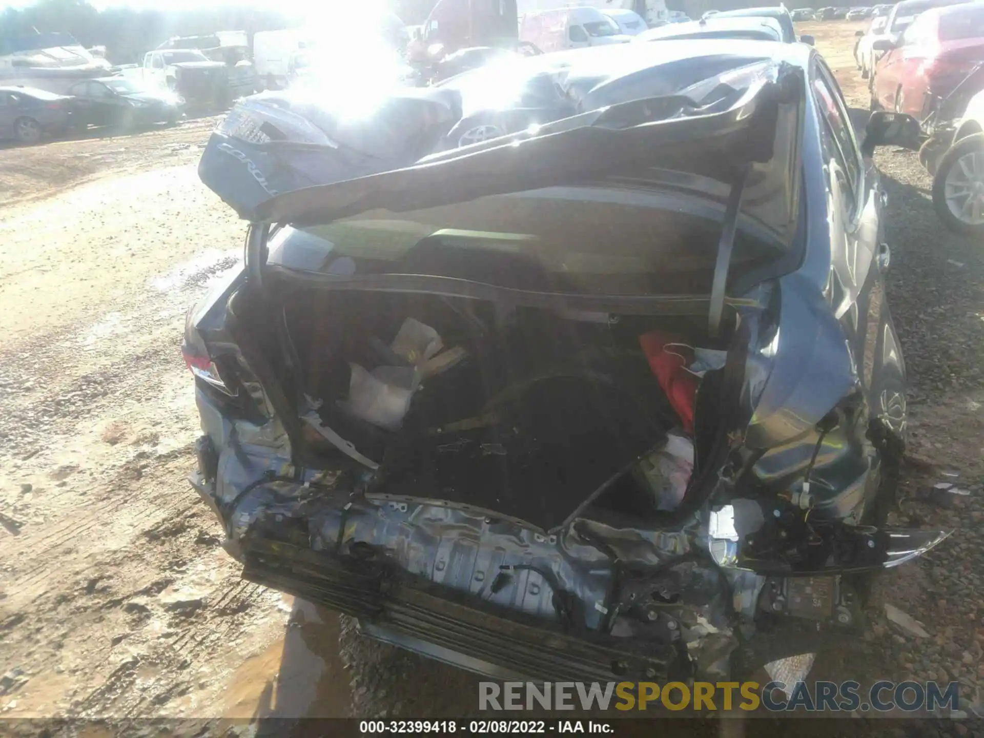 6 Photograph of a damaged car 5YFHPMAE1NP293517 TOYOTA COROLLA 2022