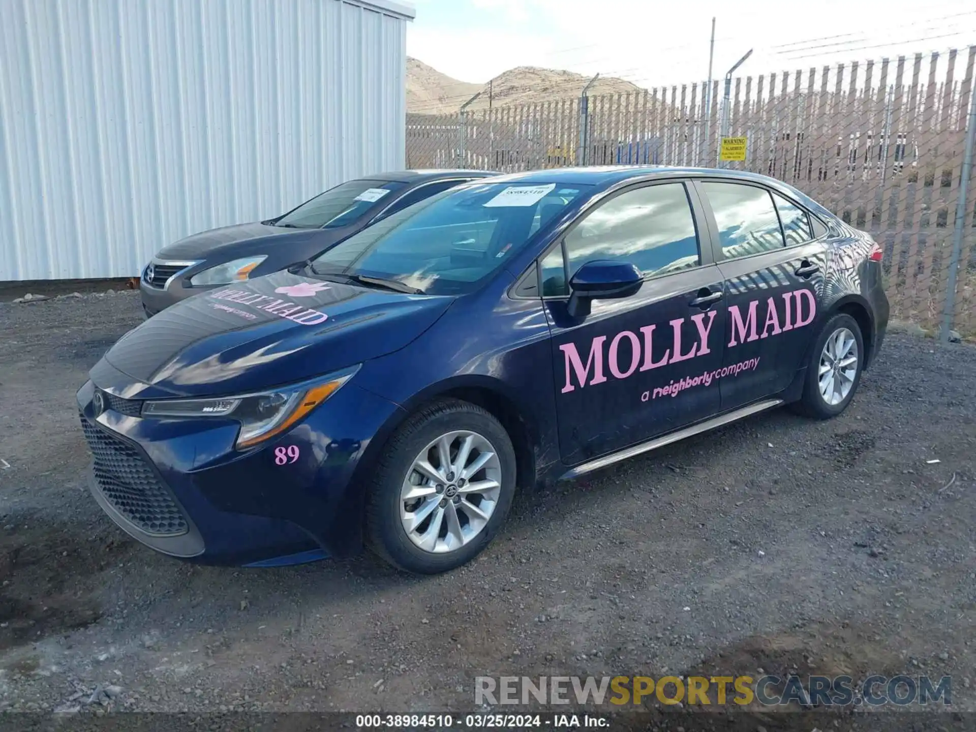 2 Photograph of a damaged car 5YFHPMAE4NP381428 TOYOTA COROLLA 2022