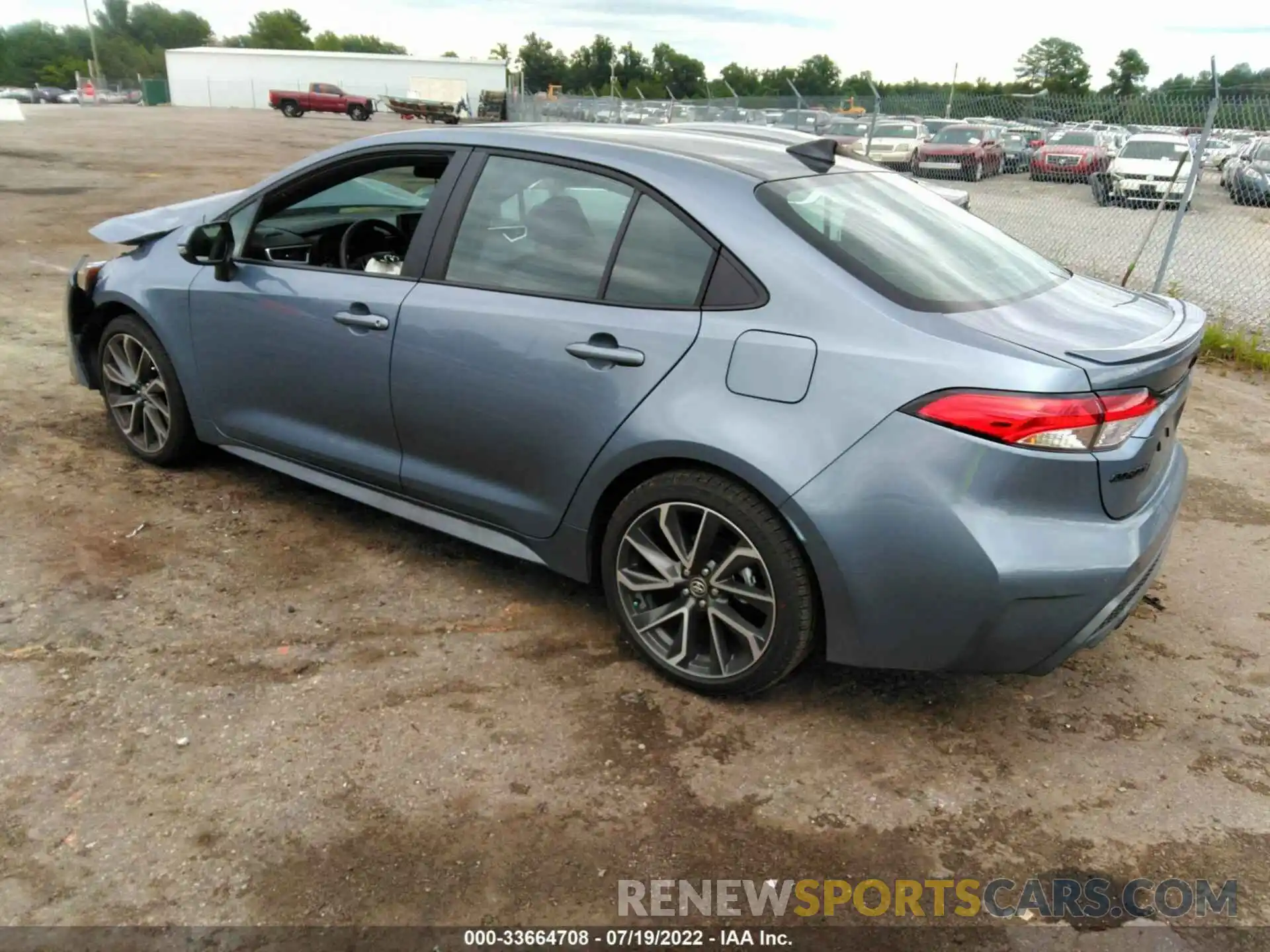 3 Photograph of a damaged car 5YFP4MCE0NP115664 TOYOTA COROLLA 2022