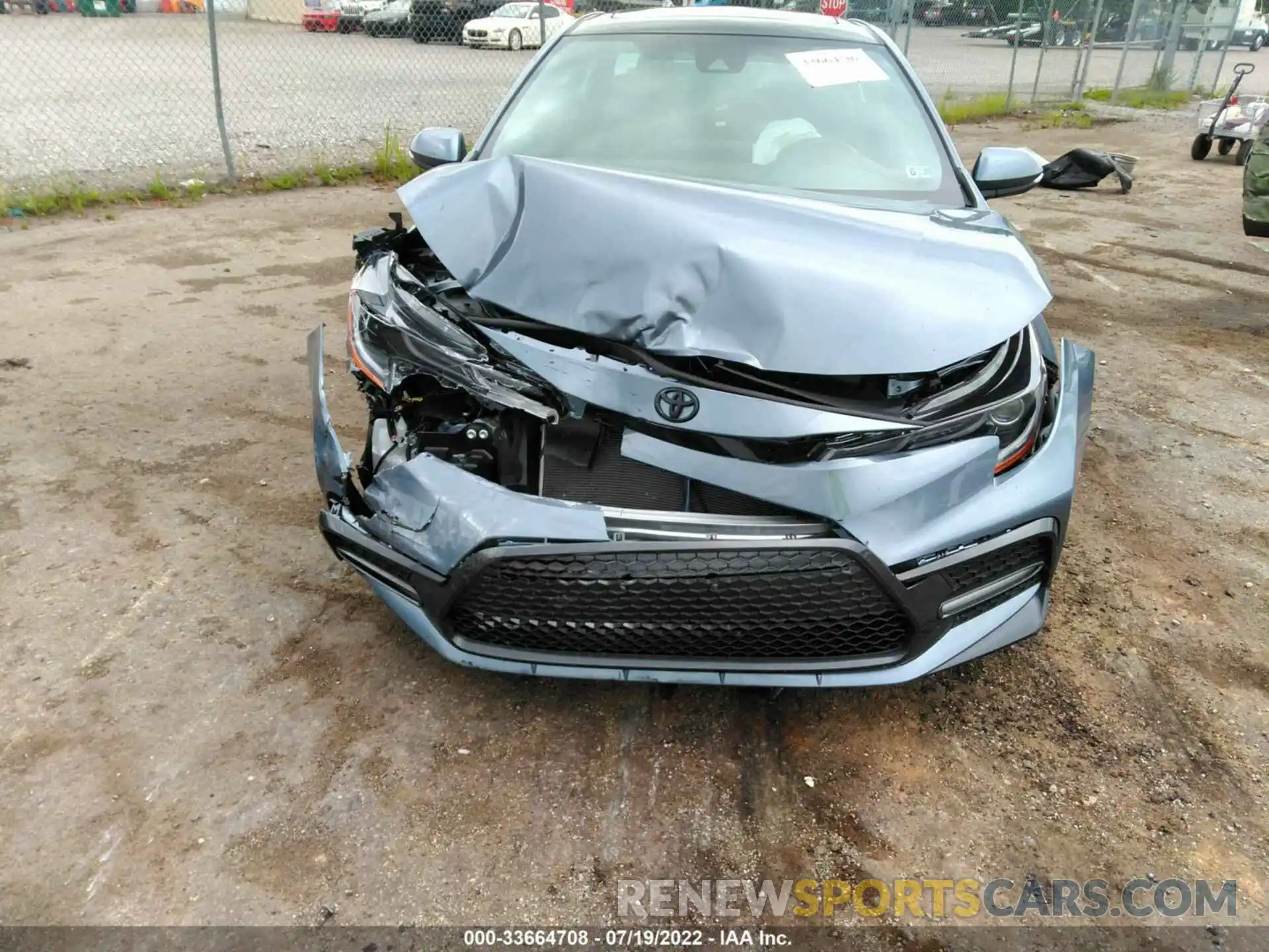 6 Photograph of a damaged car 5YFP4MCE0NP115664 TOYOTA COROLLA 2022