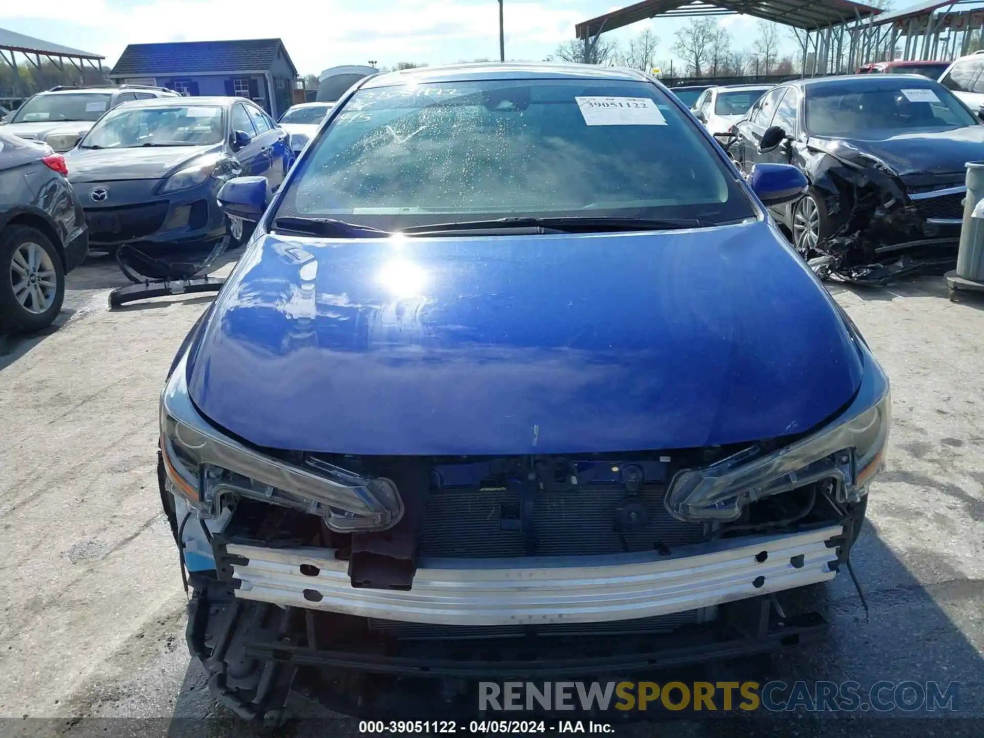 13 Photograph of a damaged car 5YFP4MCE2NP136368 TOYOTA COROLLA 2022