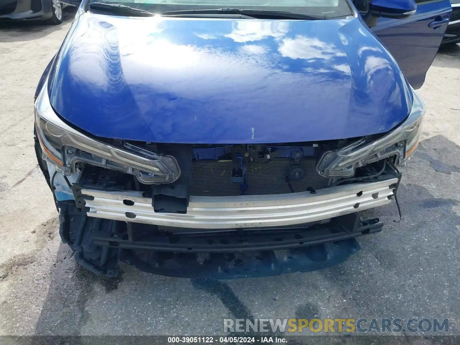 21 Photograph of a damaged car 5YFP4MCE2NP136368 TOYOTA COROLLA 2022