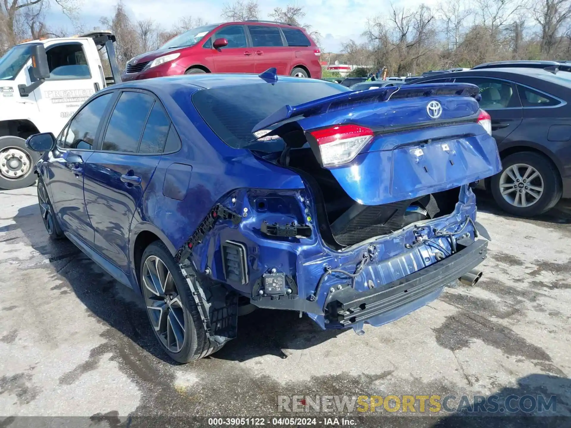 3 Photograph of a damaged car 5YFP4MCE2NP136368 TOYOTA COROLLA 2022