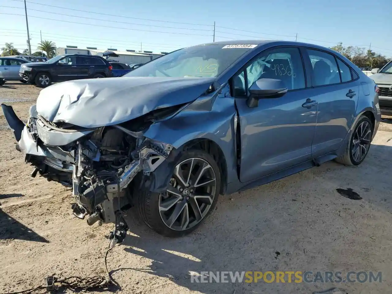 1 Photograph of a damaged car 5YFP4MCE3NP097984 TOYOTA COROLLA 2022