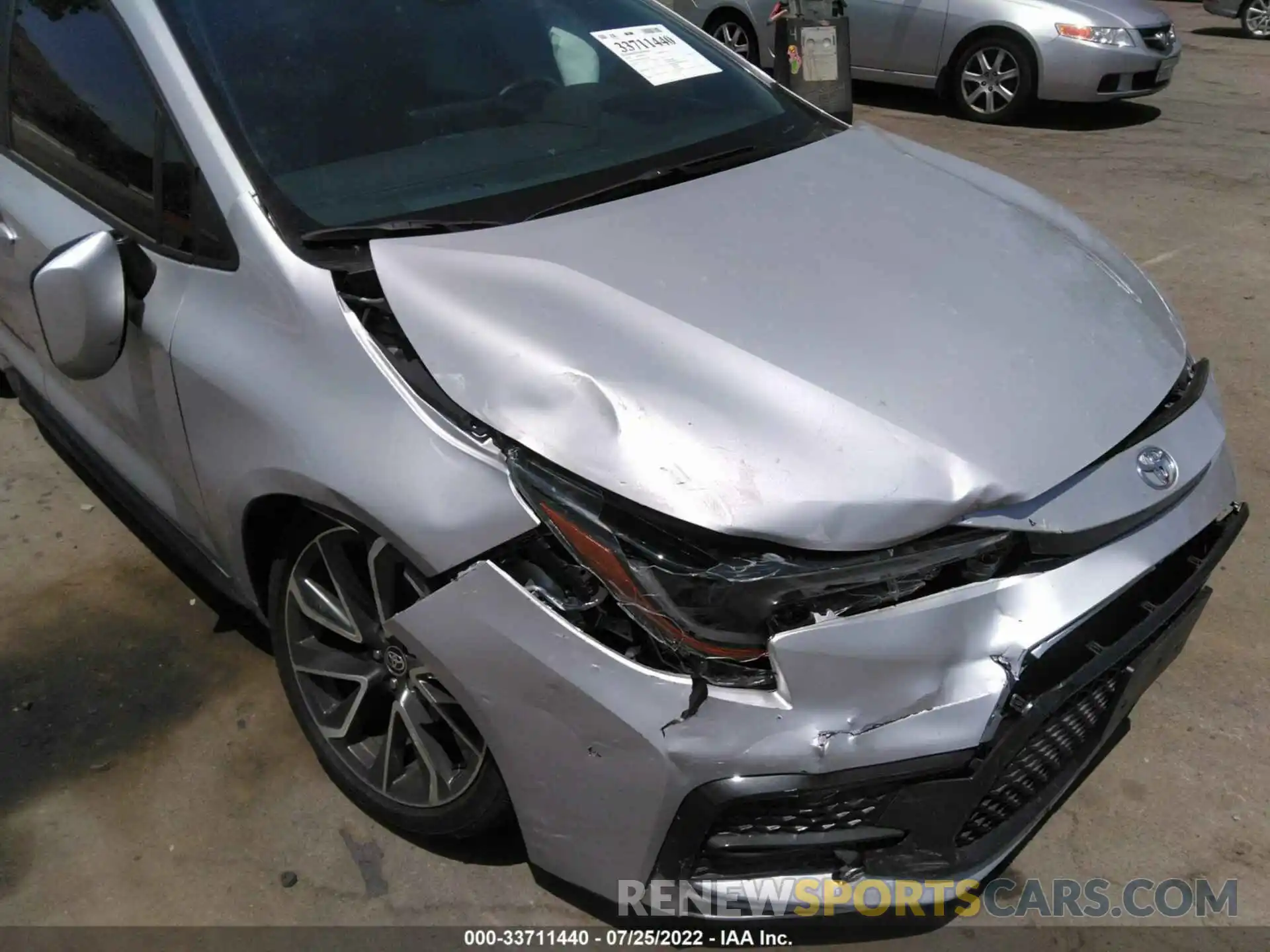 6 Photograph of a damaged car 5YFP4MCE3NP103427 TOYOTA COROLLA 2022