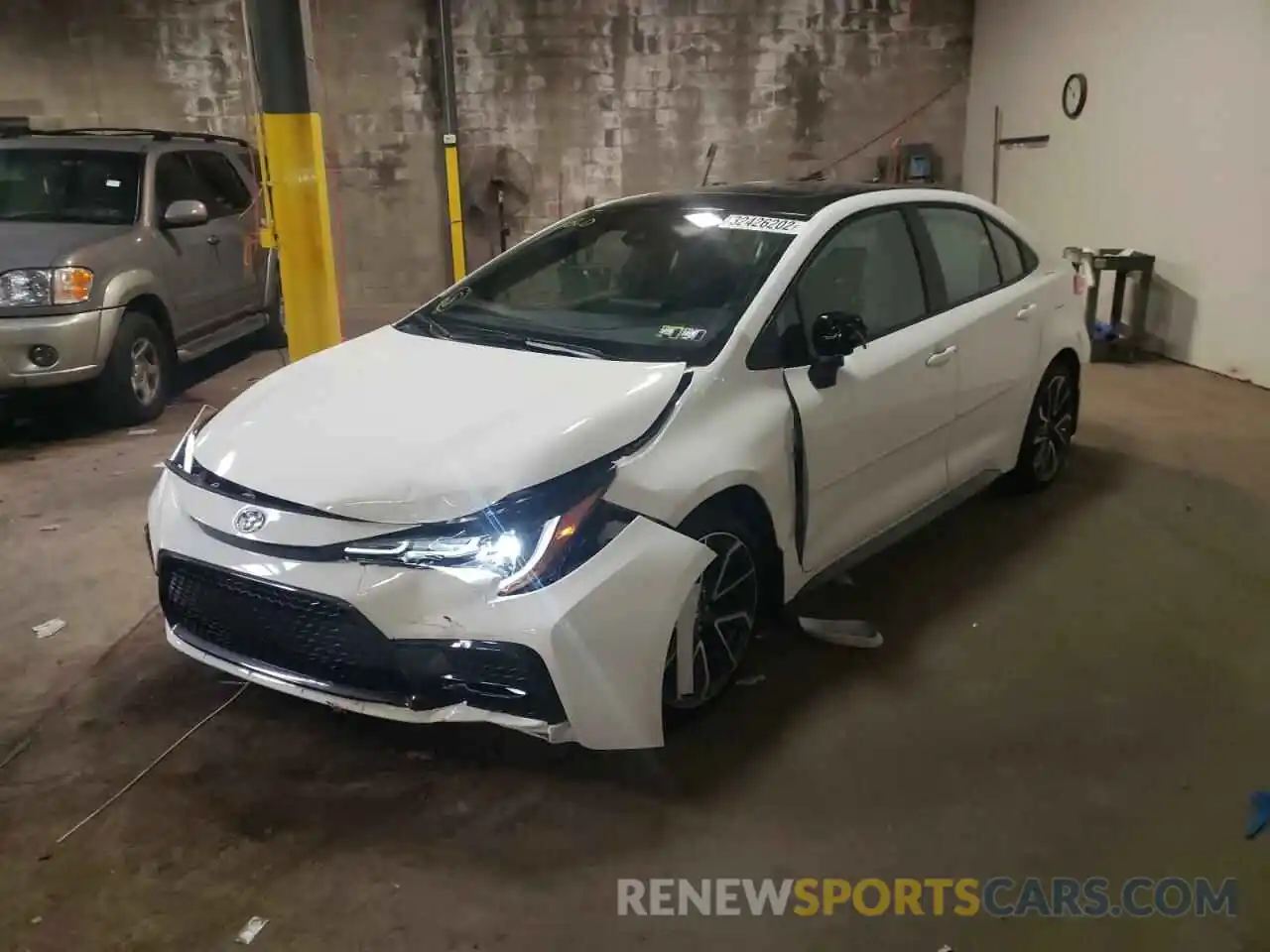 2 Photograph of a damaged car 5YFP4MCE4NP106529 TOYOTA COROLLA 2022