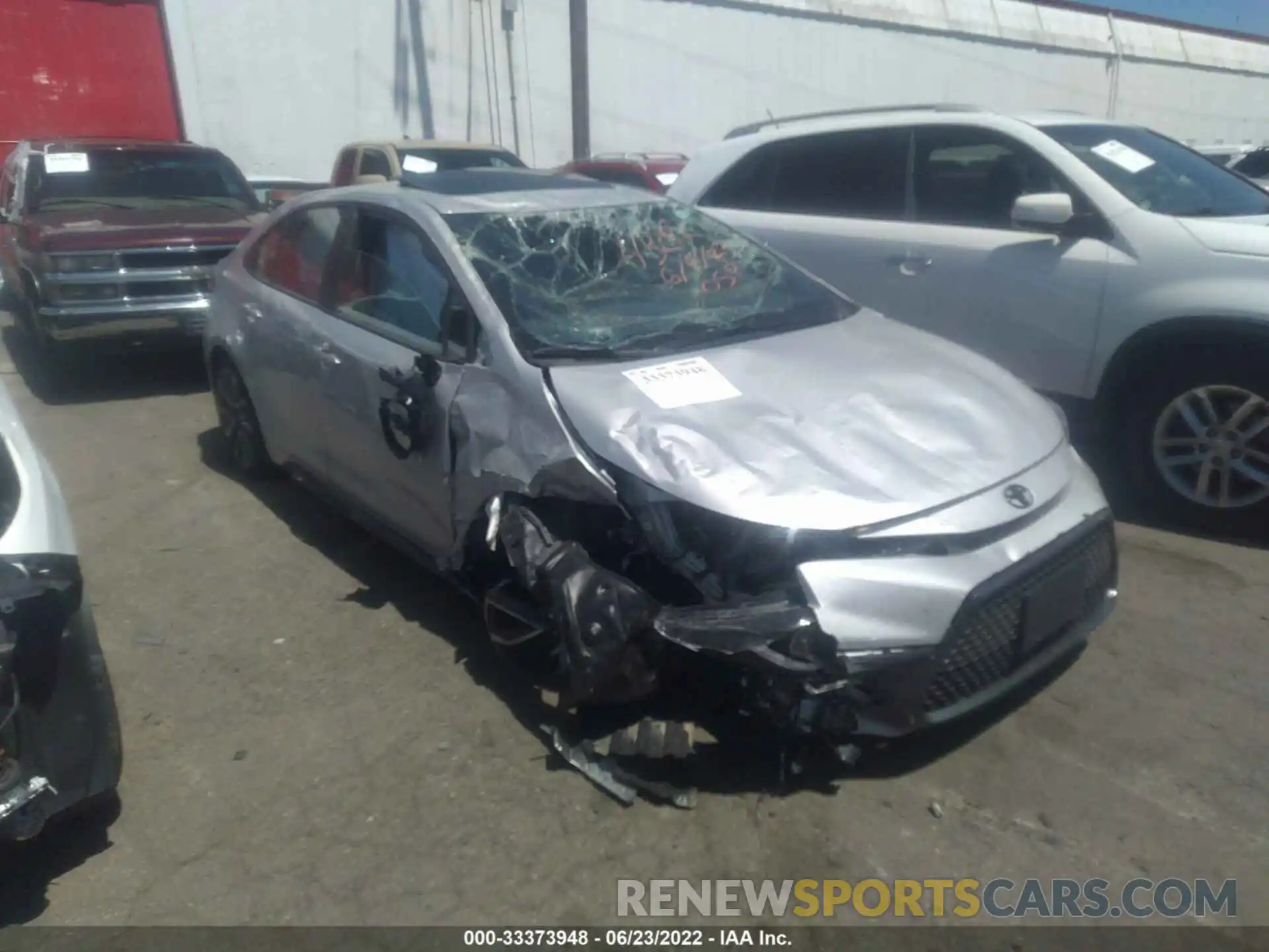 1 Photograph of a damaged car 5YFP4MCE4NP111763 TOYOTA COROLLA 2022