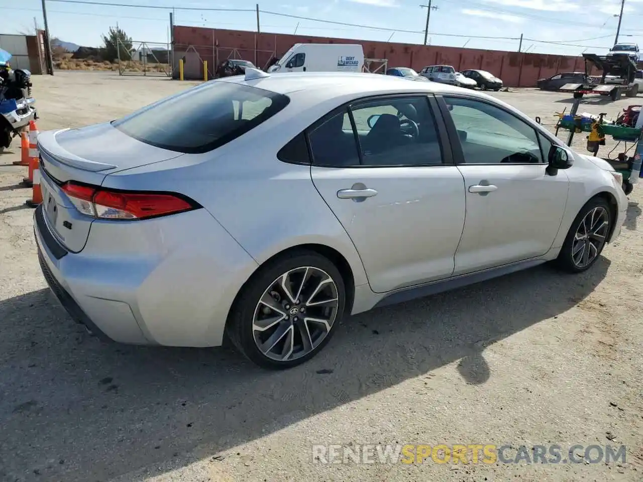 3 Photograph of a damaged car 5YFP4MCE6NP103762 TOYOTA COROLLA 2022