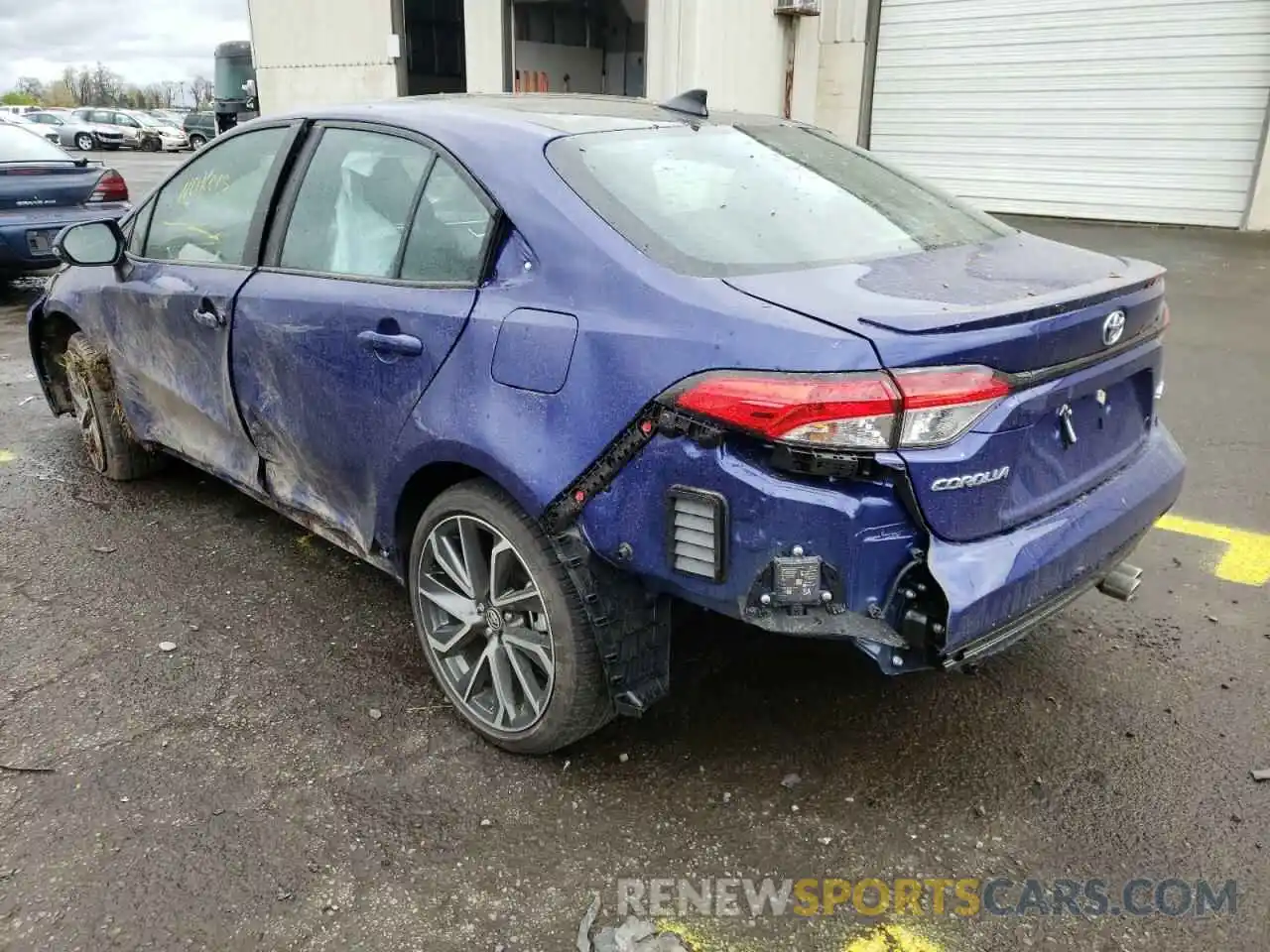 3 Photograph of a damaged car 5YFP4MCE6NP110050 TOYOTA COROLLA 2022