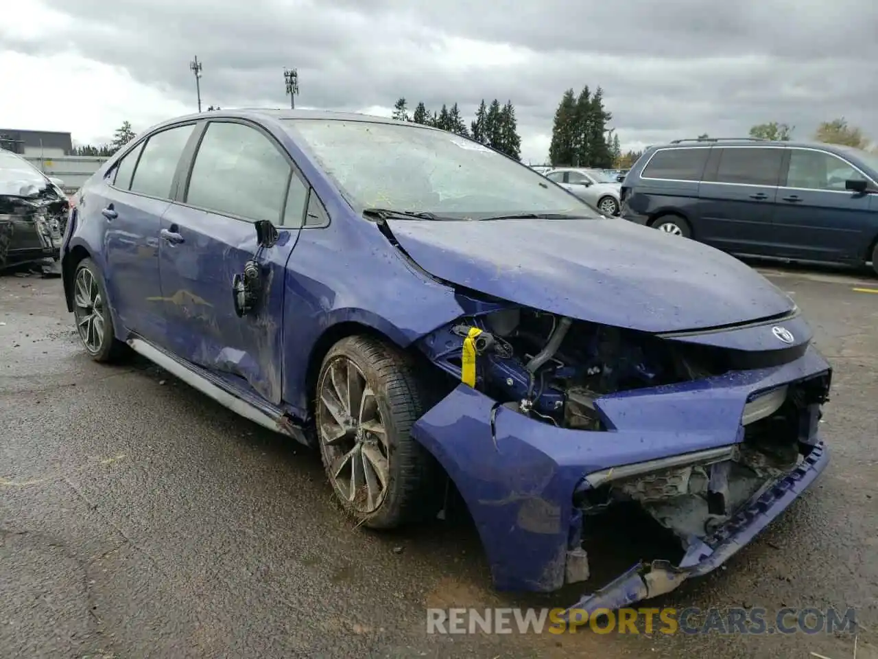 9 Photograph of a damaged car 5YFP4MCE6NP110050 TOYOTA COROLLA 2022