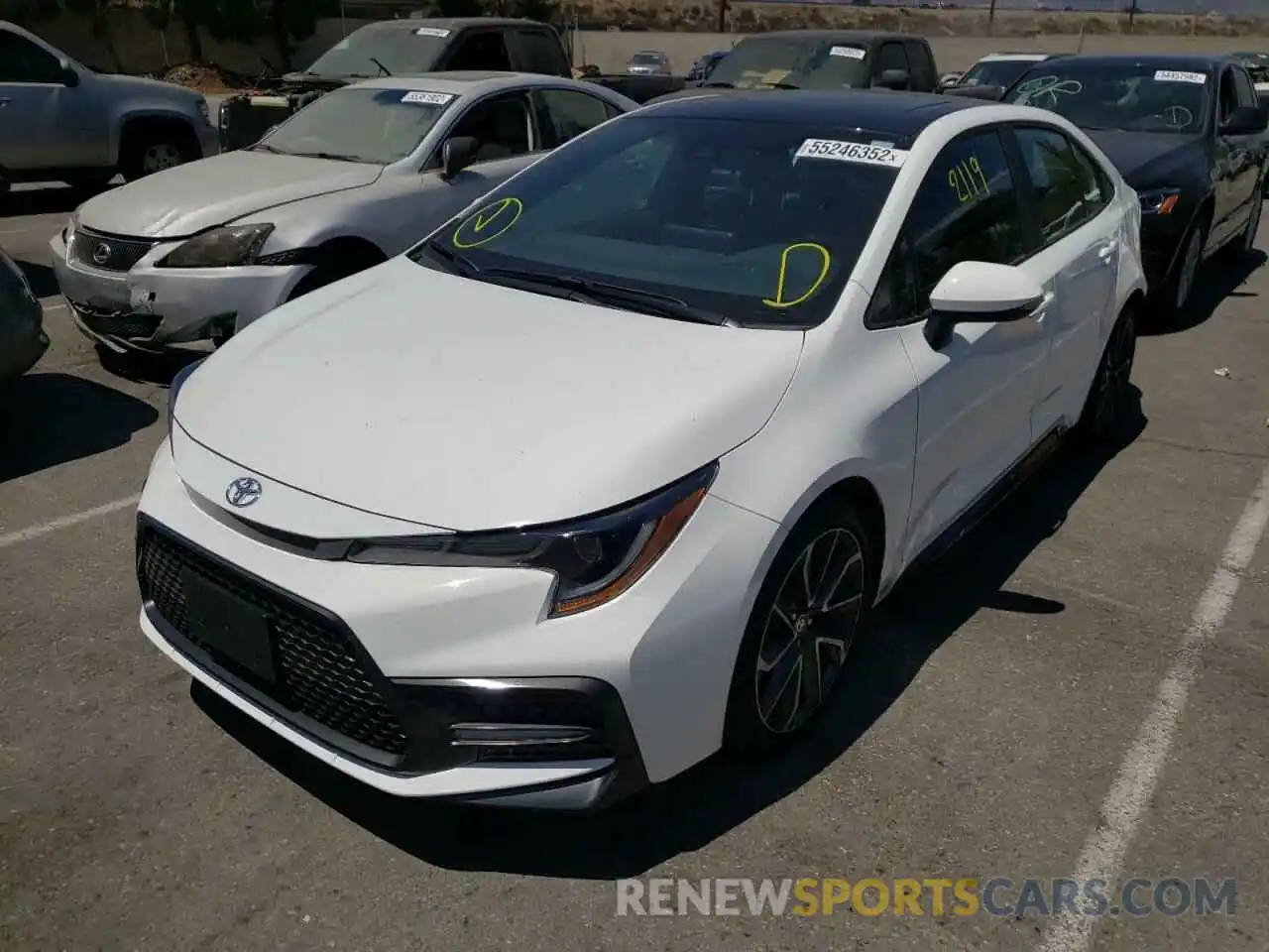 2 Photograph of a damaged car 5YFP4MCE6NP114793 TOYOTA COROLLA 2022