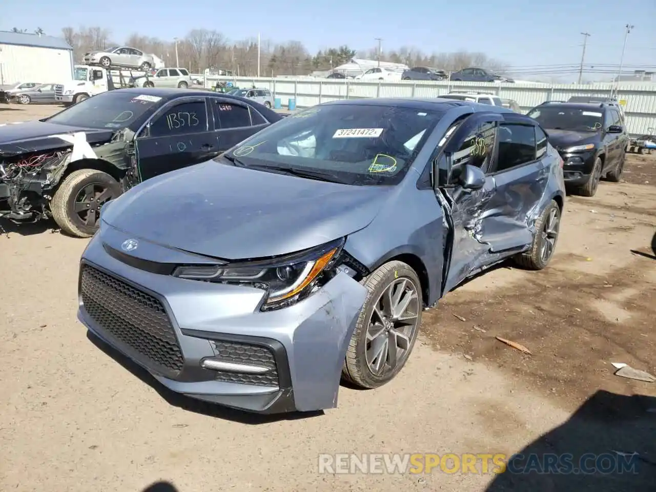 2 Photograph of a damaged car 5YFP4MCE7NP105083 TOYOTA COROLLA 2022