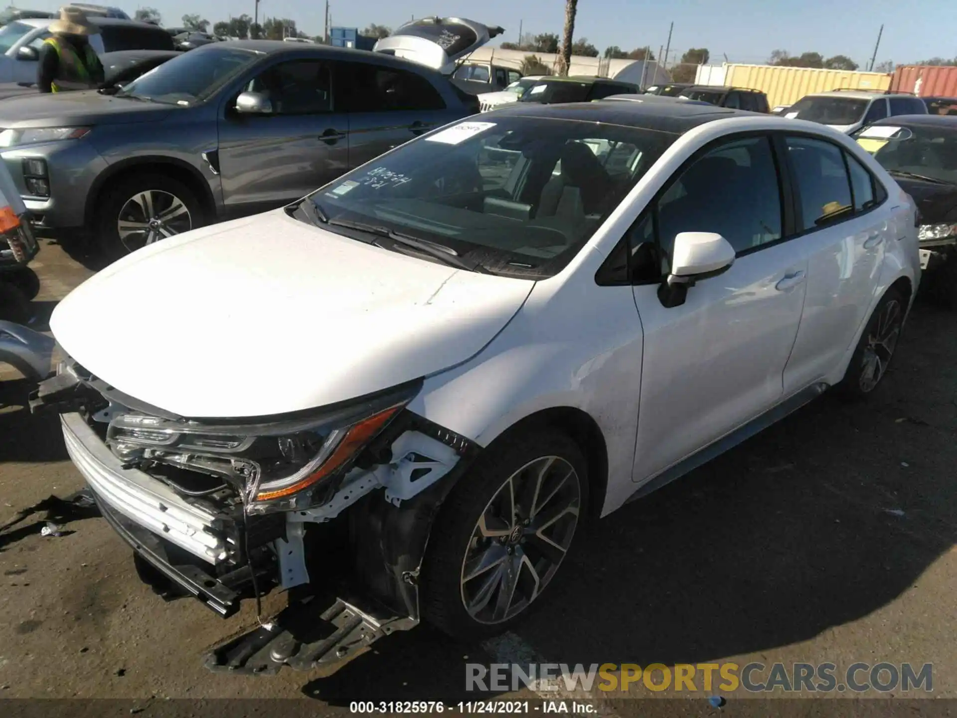 2 Photograph of a damaged car 5YFP4MCE8NP101009 TOYOTA COROLLA 2022