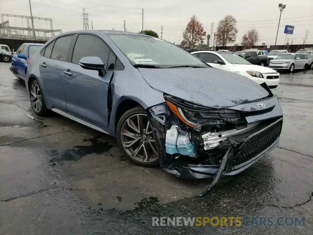 1 Photograph of a damaged car 5YFP4MCE8NP103634 TOYOTA COROLLA 2022