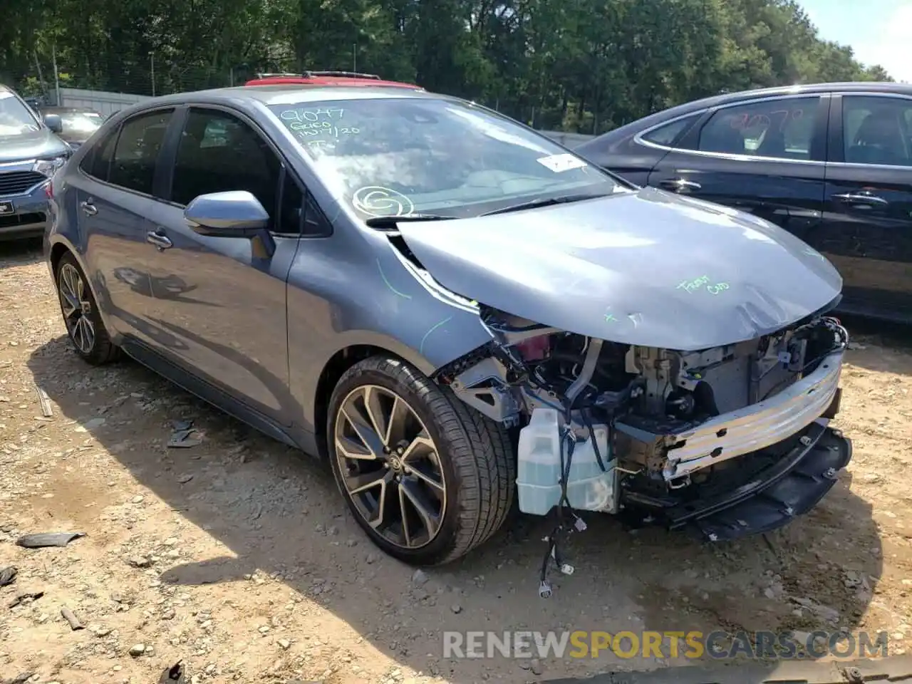 1 Photograph of a damaged car 5YFP4MCE8NP110776 TOYOTA COROLLA 2022