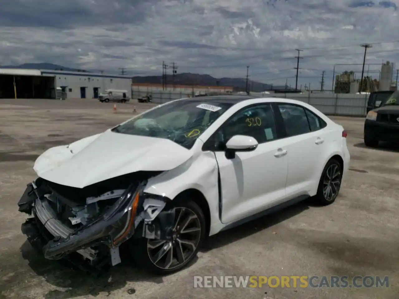 2 Photograph of a damaged car 5YFP4MCE8NP118702 TOYOTA COROLLA 2022