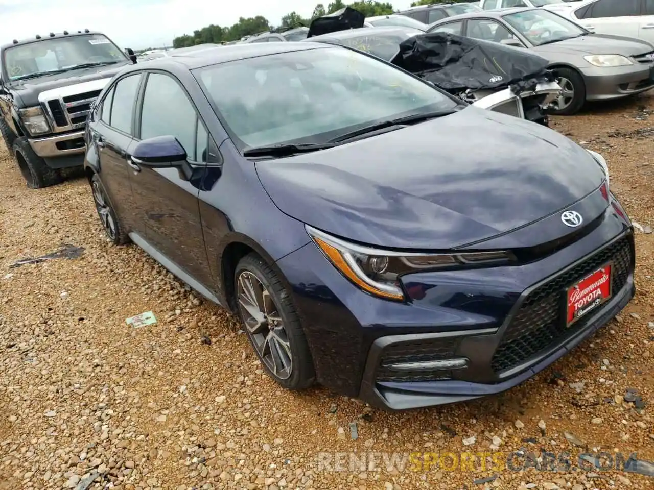 1 Photograph of a damaged car 5YFP4MCE9NP114335 TOYOTA COROLLA 2022