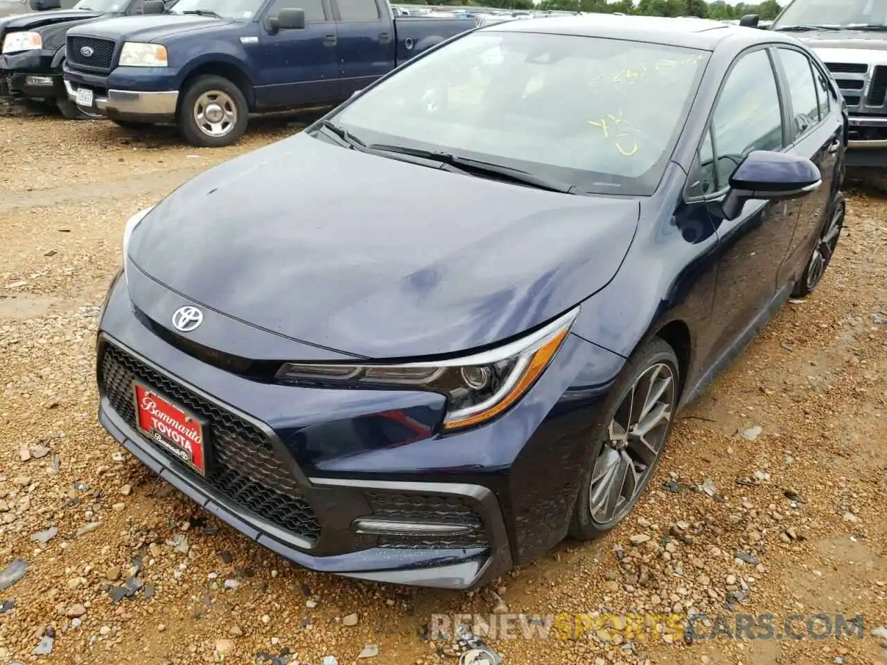 2 Photograph of a damaged car 5YFP4MCE9NP114335 TOYOTA COROLLA 2022