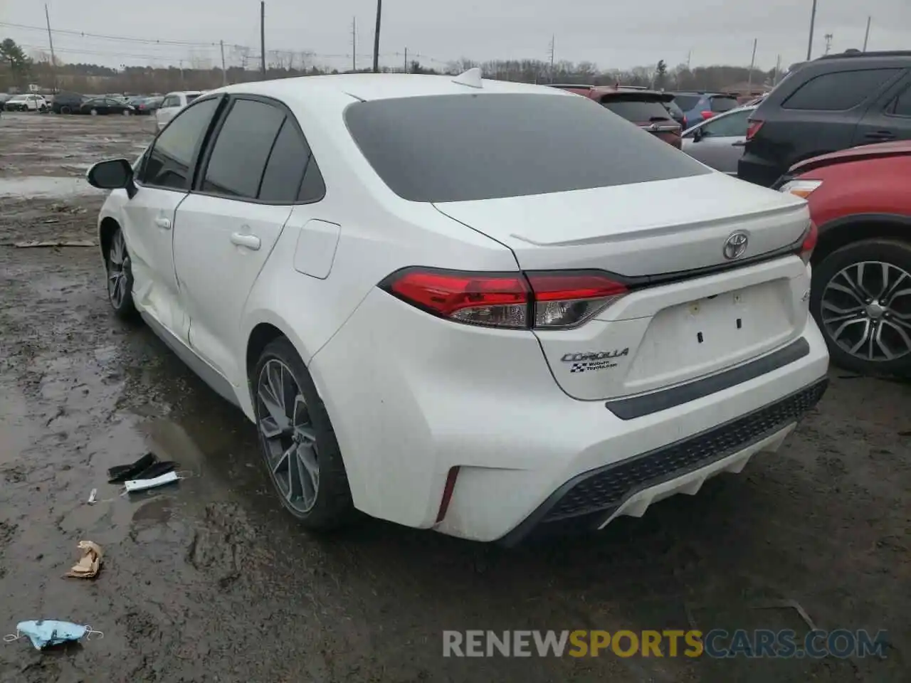 3 Photograph of a damaged car 5YFP4MCEXNP102615 TOYOTA COROLLA 2022