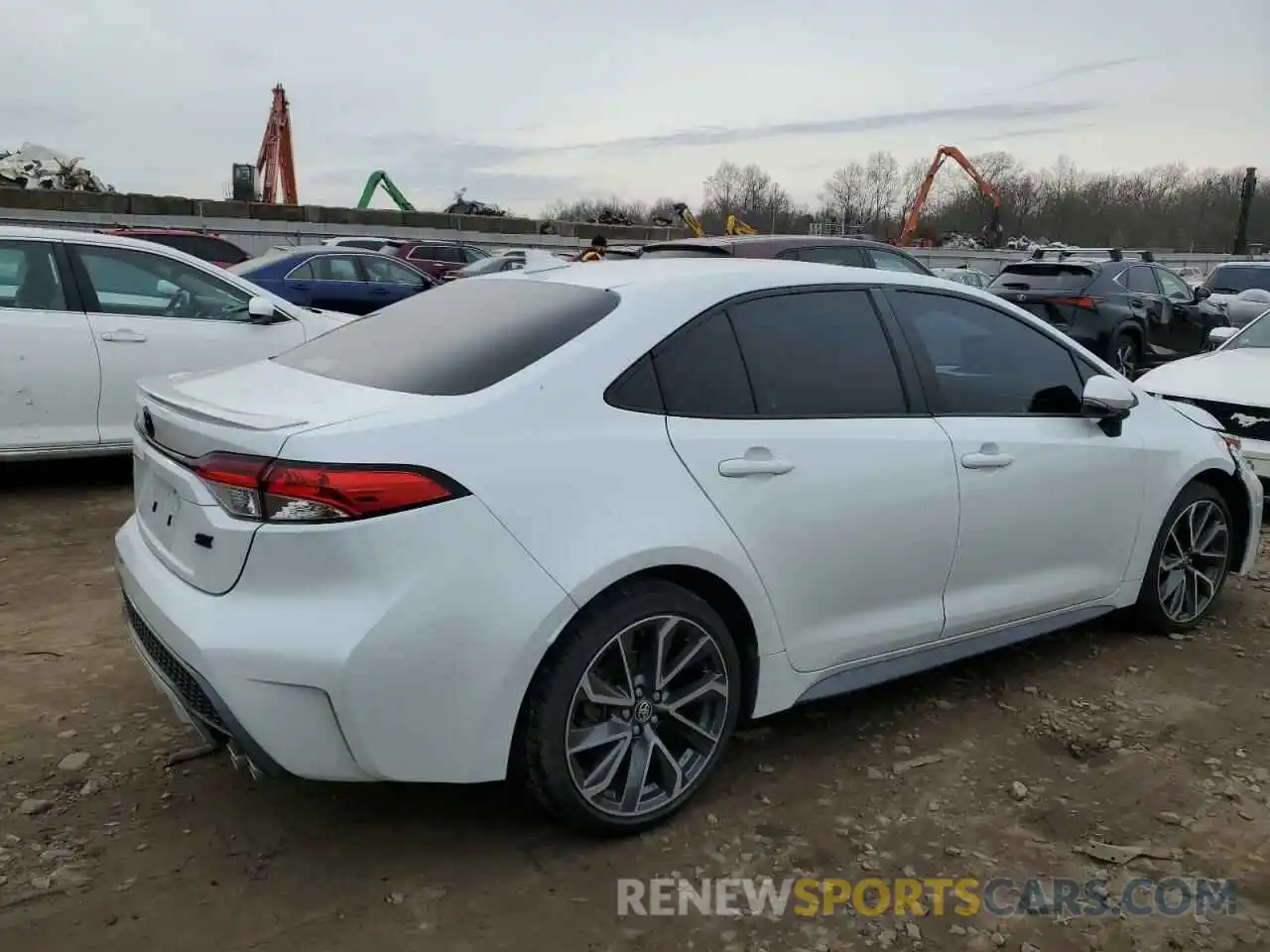 3 Фотография поврежденного автомобиля 5YFP4MCEXNP105384 TOYOTA COROLLA 2022