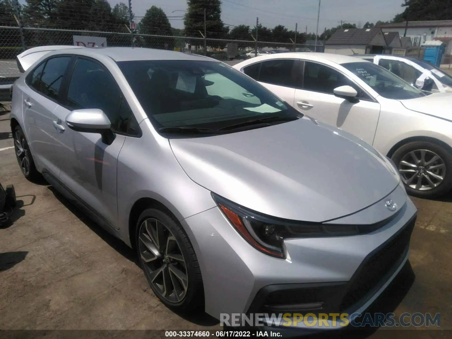 1 Photograph of a damaged car 5YFS4MCE0NP097953 TOYOTA COROLLA 2022