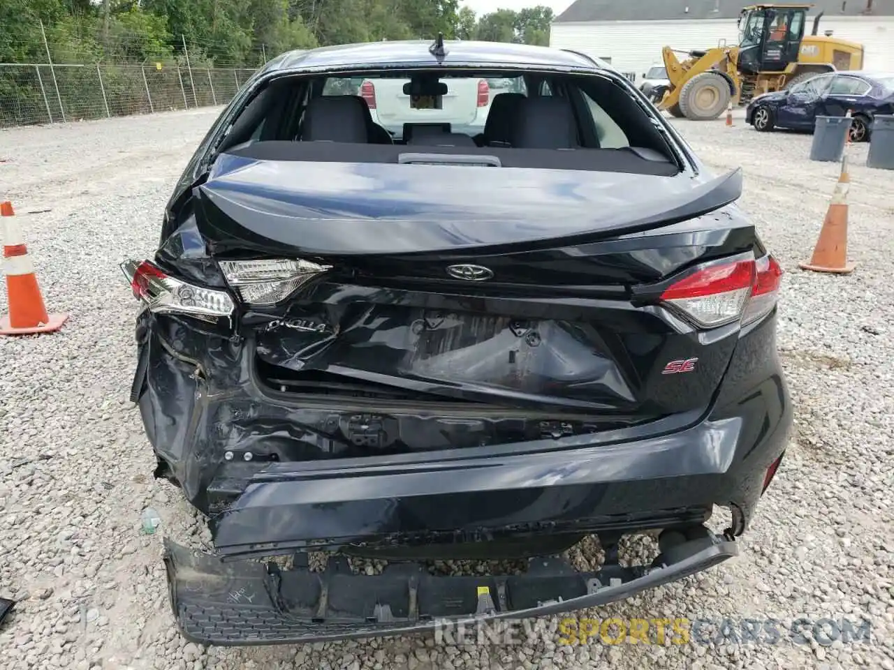 9 Photograph of a damaged car 5YFS4MCE0NP104707 TOYOTA COROLLA 2022