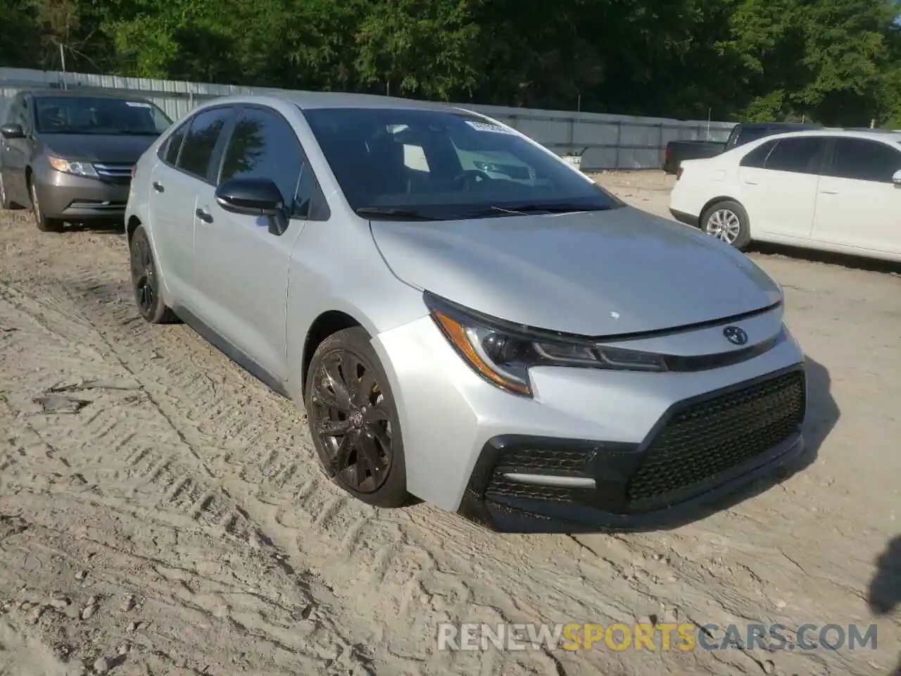 1 Photograph of a damaged car 5YFS4MCE0NP113665 TOYOTA COROLLA 2022