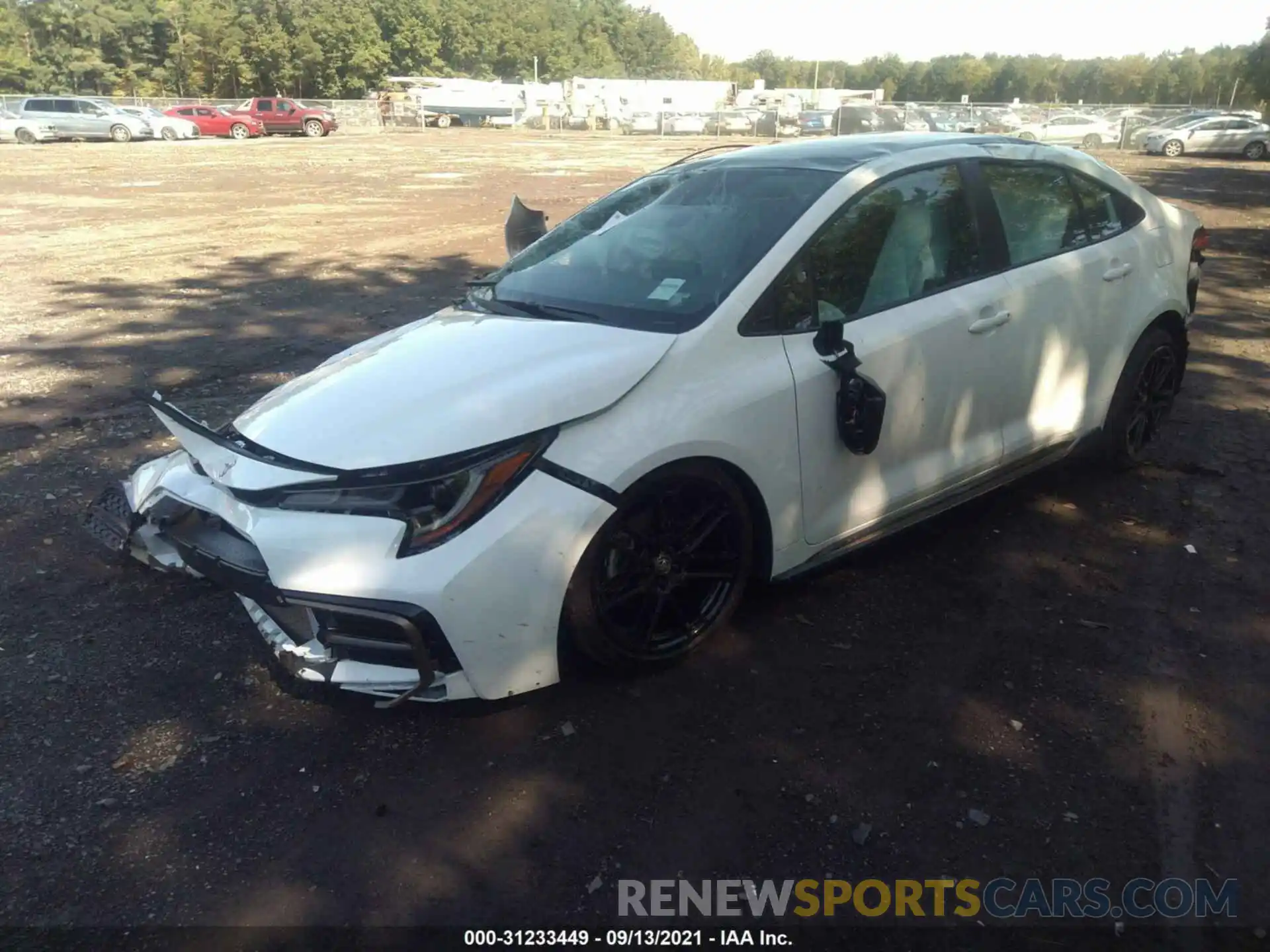 2 Photograph of a damaged car 5YFS4MCE1NP100598 TOYOTA COROLLA 2022