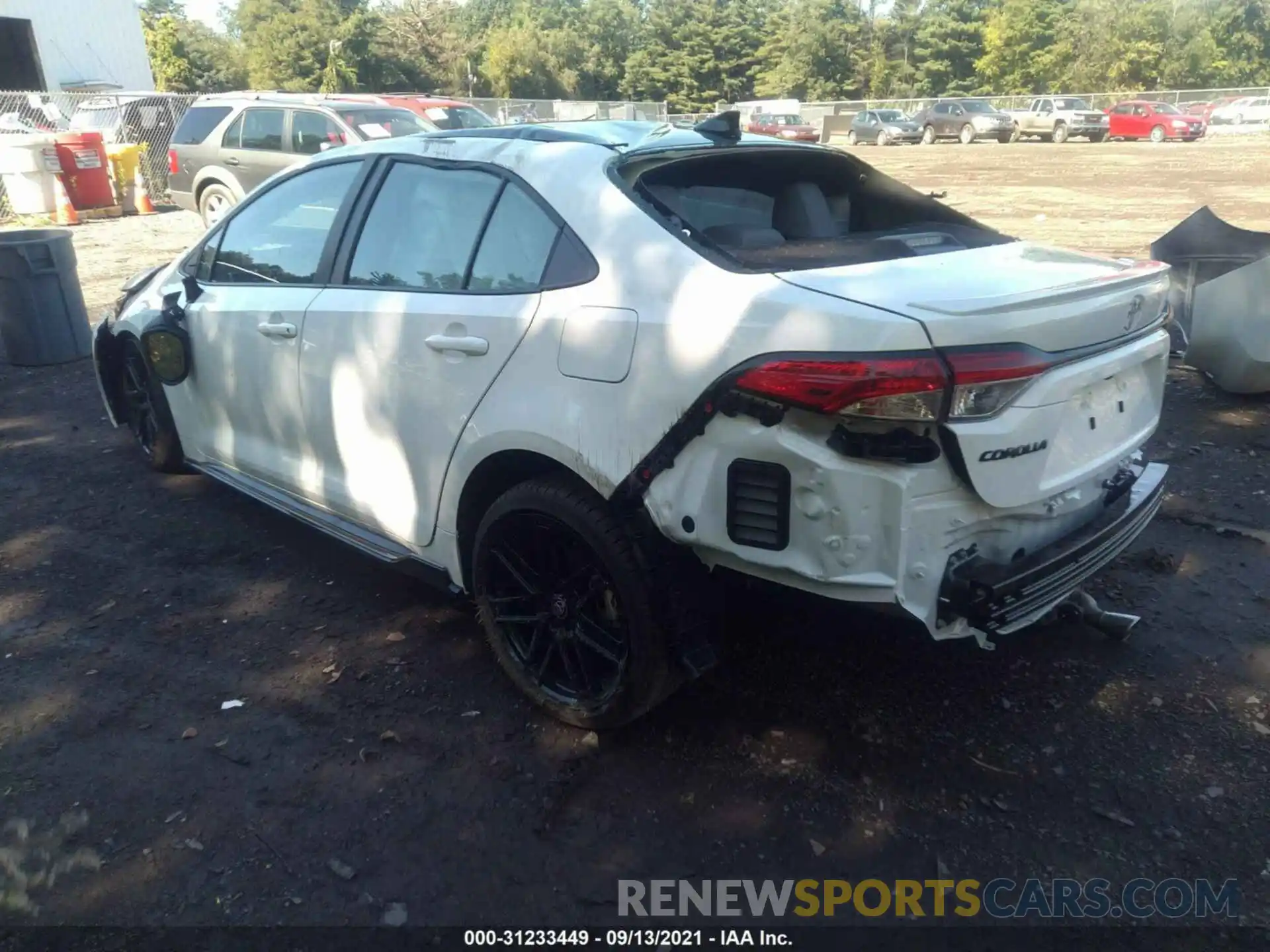 3 Photograph of a damaged car 5YFS4MCE1NP100598 TOYOTA COROLLA 2022